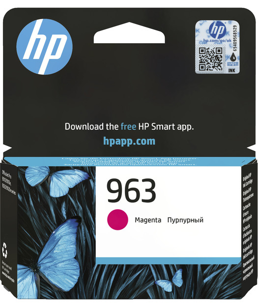 HP 3JA24AE Magenta Mürekkep Kartuş (963)