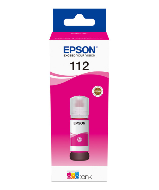 EPSON 112 ECOTANK MAGENTA INK BOTTLE