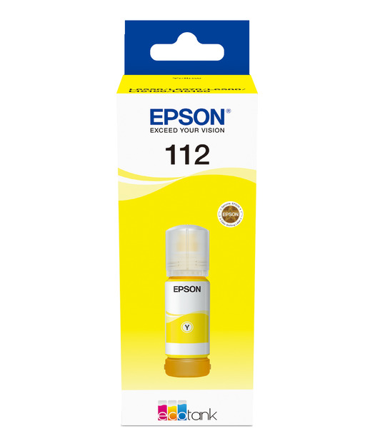 EPSON 112 ECOTANK YELLOW INK BOTTLE