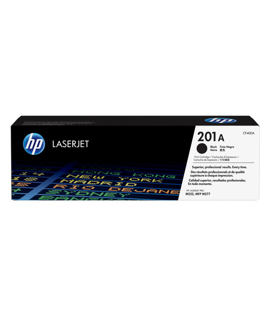 HP CF400A Black Toner Kartuş (201A)