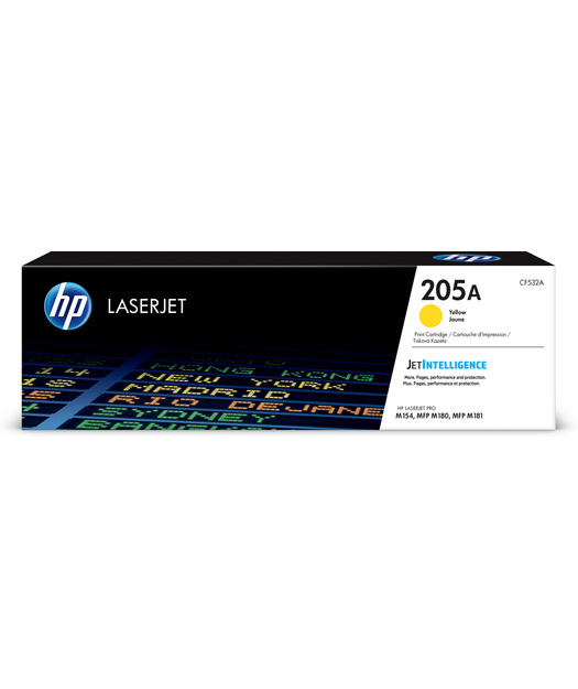 HP CF532A Yellow Toner Kartuş (205A)