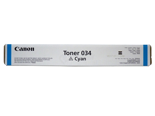 Canon C 1225 Mavi Toner , Kartuş , 034C , 9453B001AA , Orjinal