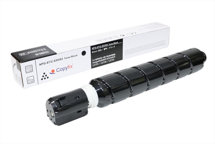 Canon C-EXV 63 Siyah Copyfix Toner , IR 2700 , IR 2725 I , IR 2730 I , IR 2745 I , 5142C002 , YCF