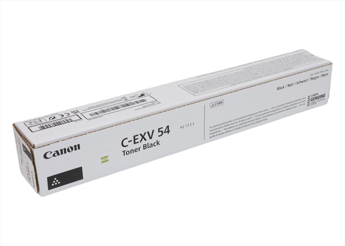 Canon C-EXV 54 Siyah Toner , IR C 3025 , IR C 3025 I , IR C 3125 I , IR C 3226 I , Orjinal