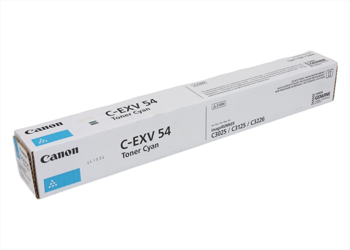 Canon C-EXV 54 Mavi Toner , IR C 3025 , IR C 3025 I , IR C 3125 I , IR C 3226 I , Orjinal