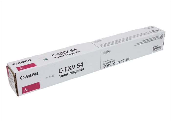 Canon C-EXV 54 Kırmızı Toner , IR C 3025 , IR C 3025 I , IR C 3125 I , IR C 3226 I , Orjinal