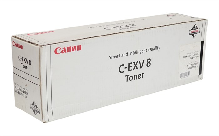 Canon C-EXV 8 Siyah Toner , IR C 2620 , IR C 3200 , IR C 3220 N , 7629A002AA , Orjinal