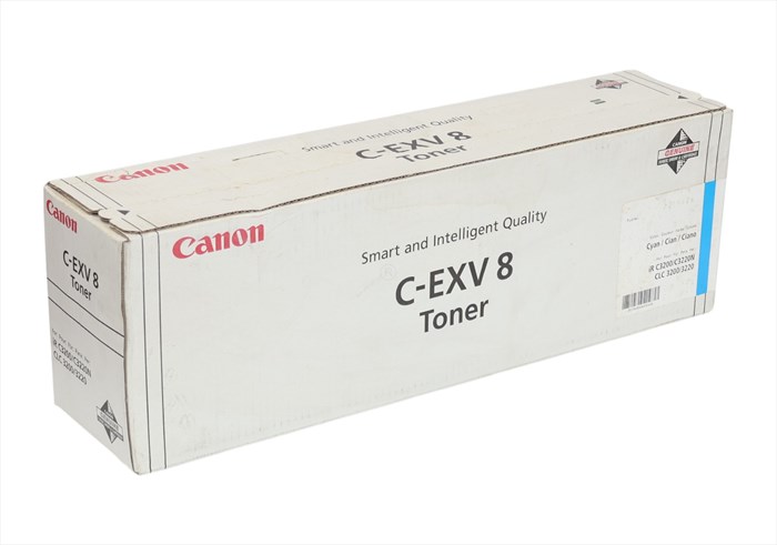 Canon C-EXV 8 Mavi Toner , IR C 2620 , IR C 3200 , IR C 3220 N , 7628A002AA , Orjinal