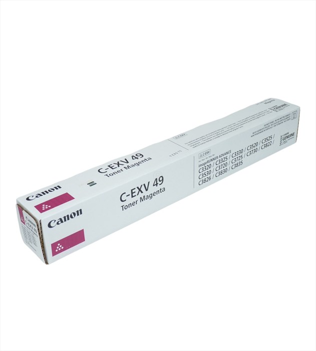 Canon C-EXV 49 Kırmızı Toner , IR C3320 , C3325 , C3530 , DX C3720 , C3725 , C3835 , 8526B002AA , Orjinal