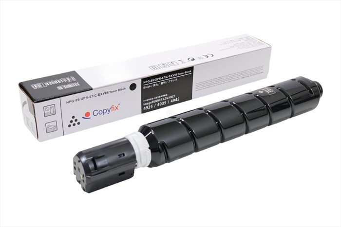 Canon C-EXV-66 Siyah Copyfix Toner , IR ADVANCE DX 4925i , 4935i , 4945i , YCF