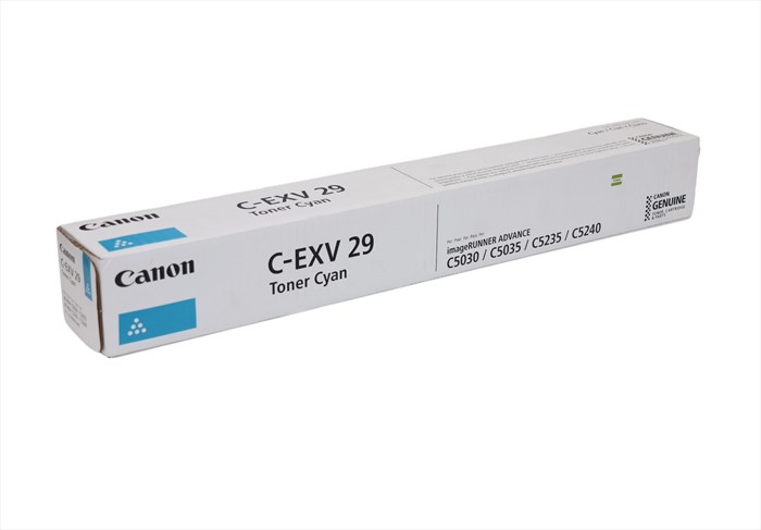 Canon C-EXV 29 Mavi Toner , IR ADVANCE C 5030 , C 5035 , C 5235 , C 5240 , 2794B002AB , Orjinal