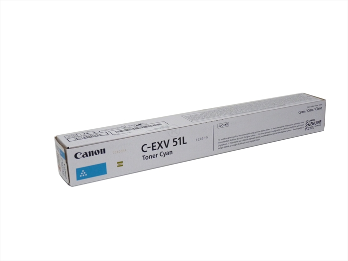 Canon C-EXV 51L Mavi Toner , IR C 5535 , 5540 , 5550 , (0485C002) , Orjinal