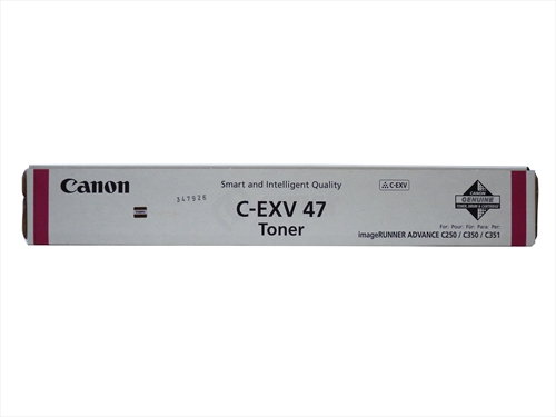 Canon C-EXV 47 Kırmızı Toner , IR ADVANCE C 250 , C 255 , C 350 , C 351 , C 355 , 8518B002AA , Orjinal