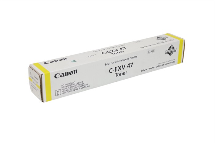 Canon C-EXV 47 Sarı Toner , IR ADVANCE C 250 , C 255 , C 350 , C 351 , C 355 , 8519B002AA , Orjinal