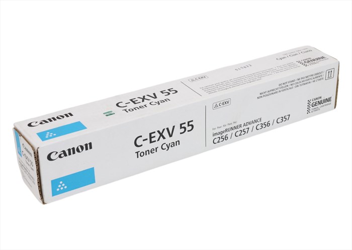 Canon C-EXV 55 Mavi Toner , IR C 256 , IR C 356 , DX C 257 , C 357 , C 357 , C 359 , 2183C002AA , Orjinal