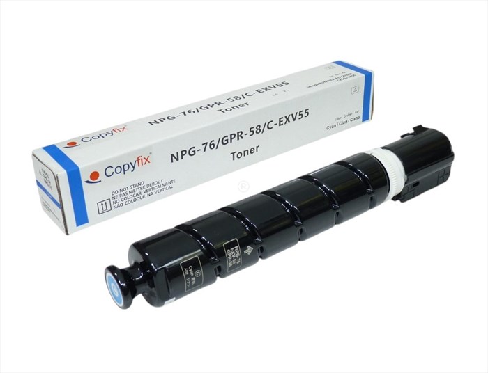 Canon C-EXV 55 Mavi Copyfix Toner , IR C 256 , IR C 356 , DX C 257 , C 357 , C 357 , C 359 , 2187C002AA , YCF