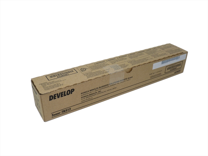 Develop TN-513K Siyah Toner , INEO 454 E , INEO 554 E , Orjinal