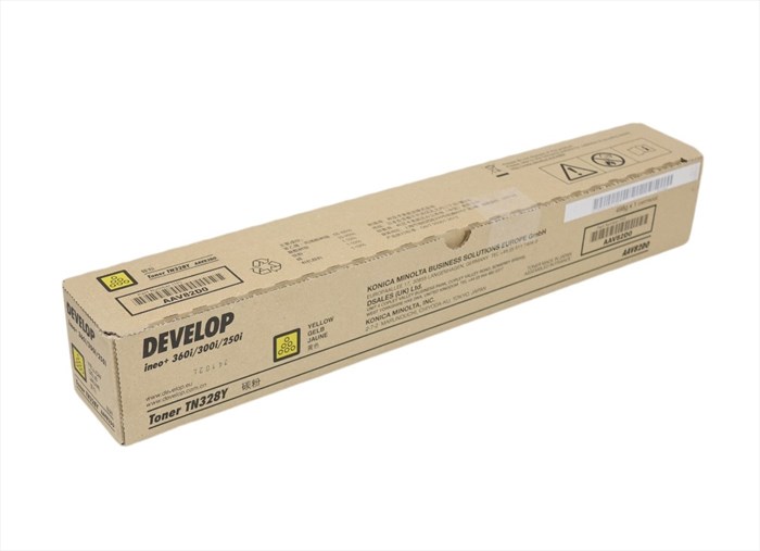 Develop TN-328Y Sarı Toner , INEO + 250 I , INEO + 300 I , INEO + 360 I , AAV82D0 , Orjinal