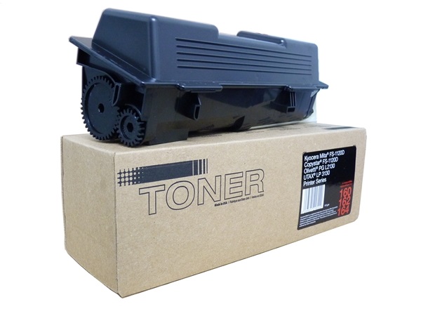 Kyocera Mita TK-160 Siyah Muadil Toner , FS 1120 D , TK-162 , 164 , 110 GR.(Made in USA)