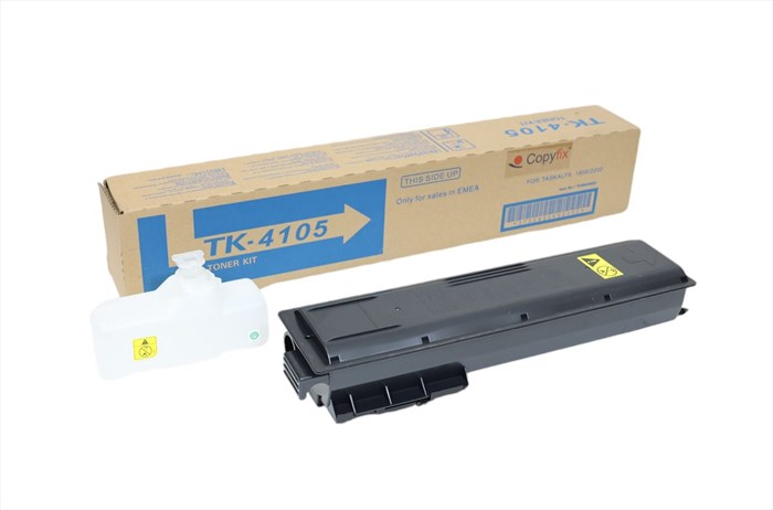 Kyocera Mita TK-4105 Siyah Copyfix Toner , TASKALFA 1800 , 1801 , 2200 , 2201 , Chipli(600g) , YCF