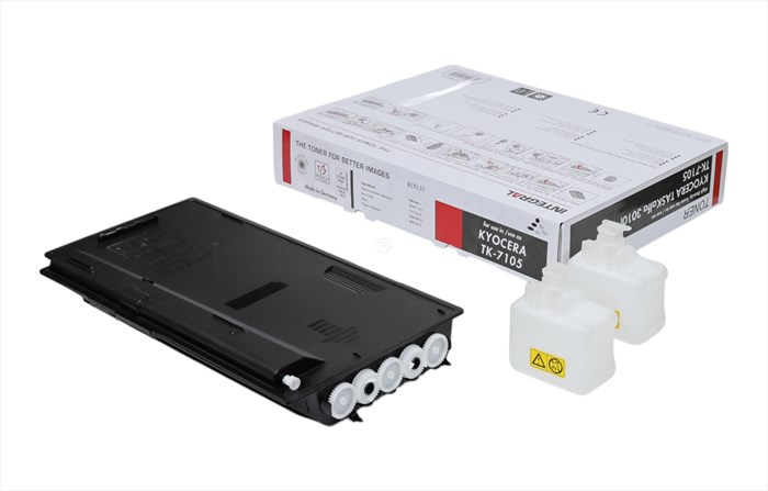 Kyocera Mita TK-7105 Siyah Muadil Toner , TASKALFA 3010 I , TASKALFA 3011 I , (Chipli)(Made in EU)