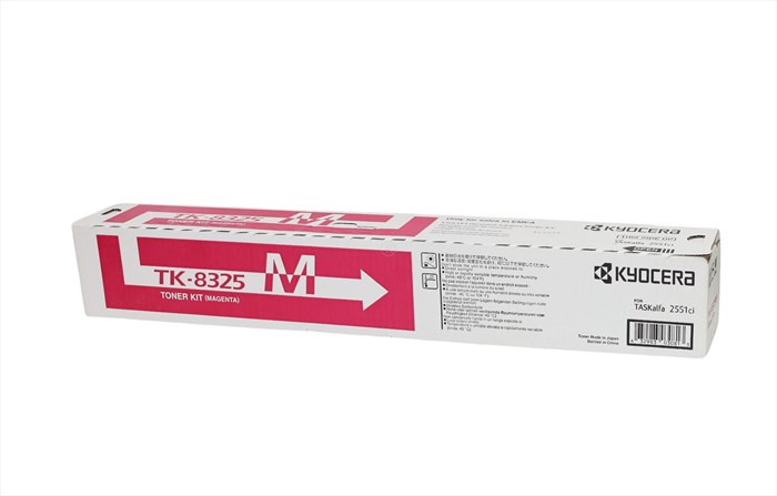 Kyocera Mita TK-8325 Kırmızı Toner , TASKALFA 2551 CI , Orjinal