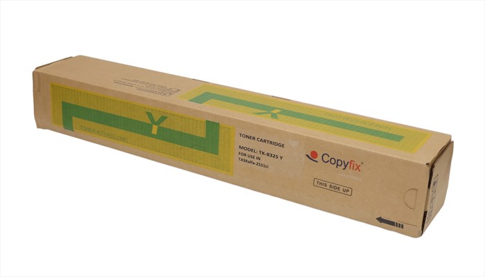 Kyocera Mita TK-8325 Sarı Copyfix Toner , TASKALFA 2551 CI , YCF