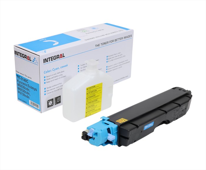 Kyocera Mita TK-5140 Mavi Muadil Toner , ECOSYS M 6030 CDN , ECOSYS M 6530 CDN , ECOSYS P 6130 CDN(Made in EU)