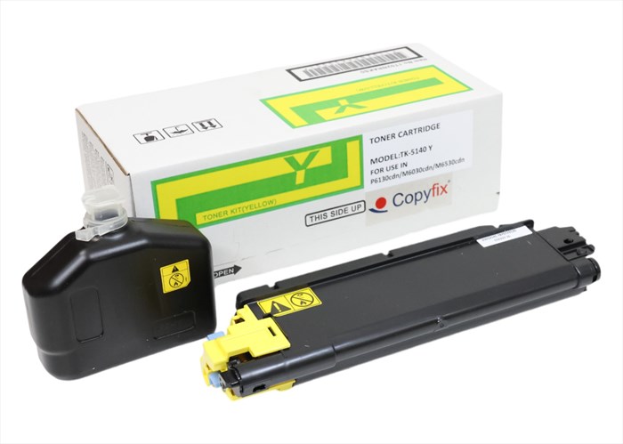 Kyocera Mita TK-5140 Sarı Copyfix Toner , ECOSYS M 6030 CDN , ECOSYS M 6530 CDN , ECOSYS P 6130 CDN , YCF