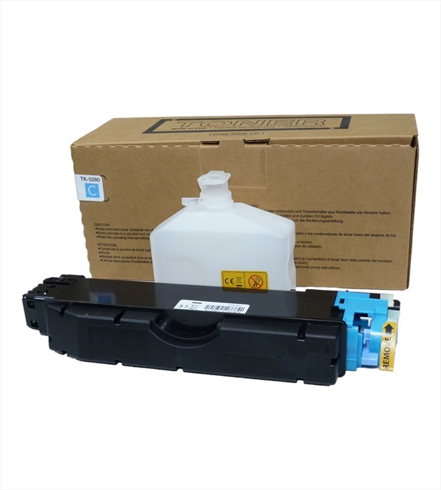 Kyocera Mita TK-5280 Mavi Toner , ECOSYS M 6235 CIDN , M 6635 CIDN , P 6235 CDN , (Made in USA)