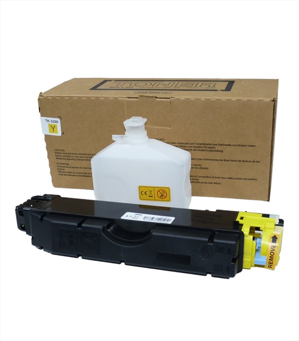 Kyocera Mita TK-5280 Sarı Toner , ECOSYS M 6235 CIDN , M 6635 CIDN , P 6235 CDN , (Made in USA)