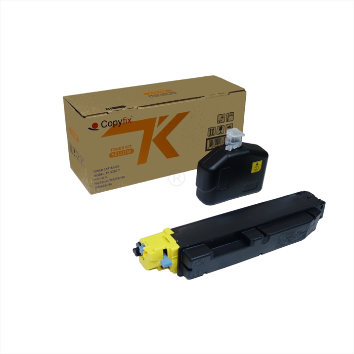 Kyocera Mita TK-5280 Sarı Copyfix Toner , ECOSYS M 6235 CIDN , M 6635 CIDN , P 6235 CDN , YCF