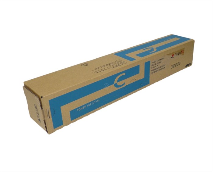 Kyocera Mita TK-895C Mavi Copyfix Toner , FS C 8020 MFP , C 8025 , C 8520 , C 8525 , TASKALFA 205 C , 255 C , YCF