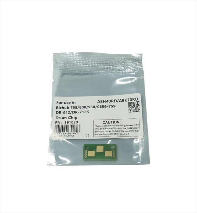 KN, DR-912/DR-712K Drum Chip, Bizhub 758, 808, 958, C659, C759, CCF, P.391020