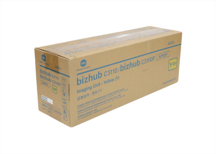 Konica Minolta, BIZHUB C 3100, 3110 Yellow Imaging Unit, IUP23Y, Orjinal