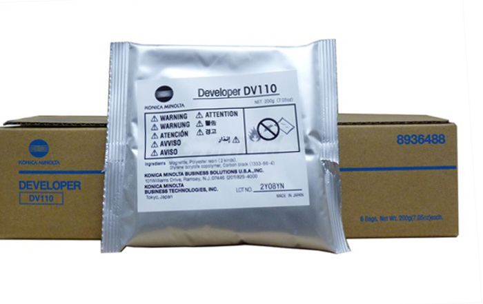 Konica Minolta DV-110 Developer BIZHUB 162 , 163 , 210 , 211 , DI 152 , 183 , 2510 , 3010 , 3510 (8936488) , Orjinal