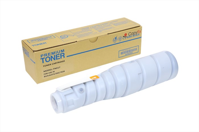 KN , TN-217 Siyah Copyfix Toner , BIZHUB 223 , BIZHUB 283 , (360g) , YCF