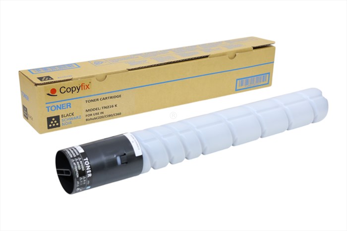 KN , TN-216BK Siyah Copyfix Toner , BIZHUB C 220 , BIZHUB C 280 , YCF