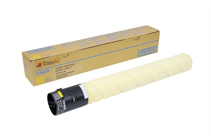 KN , TN-321 Sarı Copyfix Toner , Bizhub C224 , C284 , 500 gr. YCF