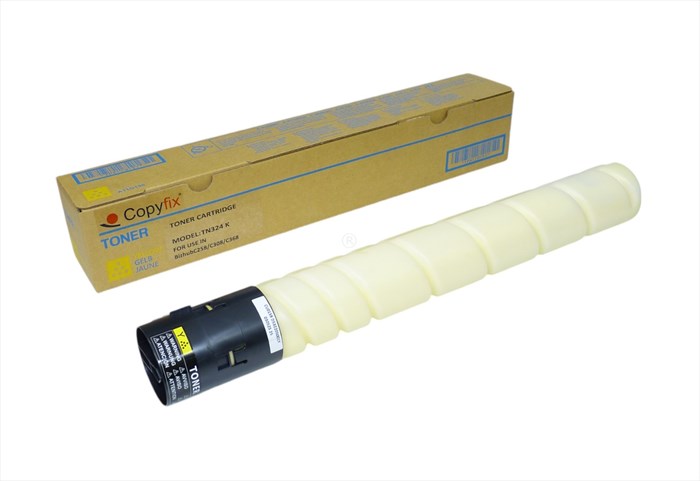 KN , TN-324Y Sarı Copyfix Toner , Bizhub C258 , C368 , A8DA250 , YCF