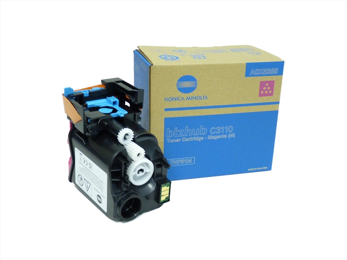 Konica Minolta , TNP-51M Kırmızı Toner , BIZHUB C 3110 , Orjinal