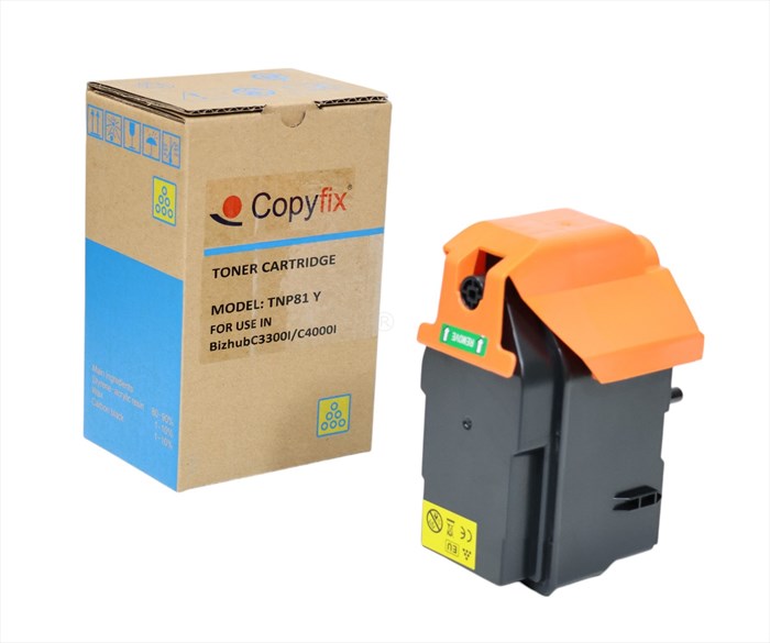 KN , TNP-81Y Sarı Copyfix Toner , BIZHUB C 3300 I , BIZHUB C 4000 I , YCF