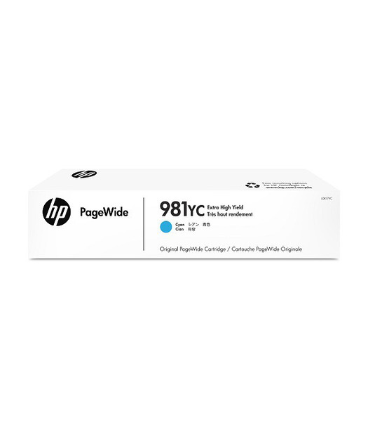 HP L0R17YC Ekstra Yüksek Kapasite Cyan Taahhütlü PageWide Kartuş (981YC)