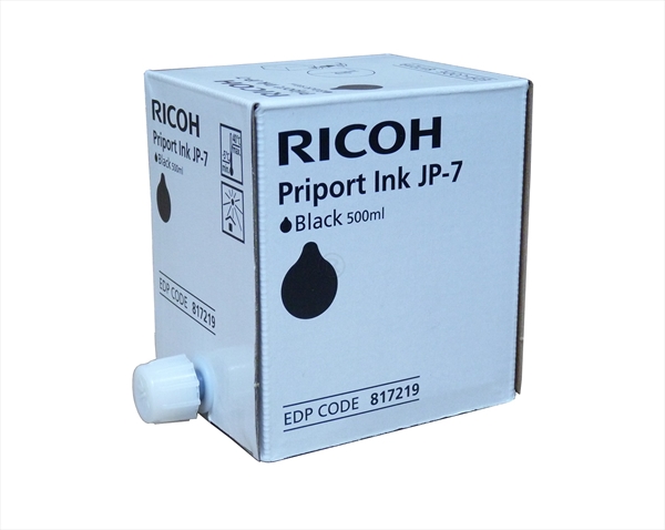 Ricoh JP-7 Orjinal Mürekkep , JP 735 , JP 750 , PRIPORT DX 2330 , DX 2430 ,TYPE JP-7, 500 ML, Orjinal