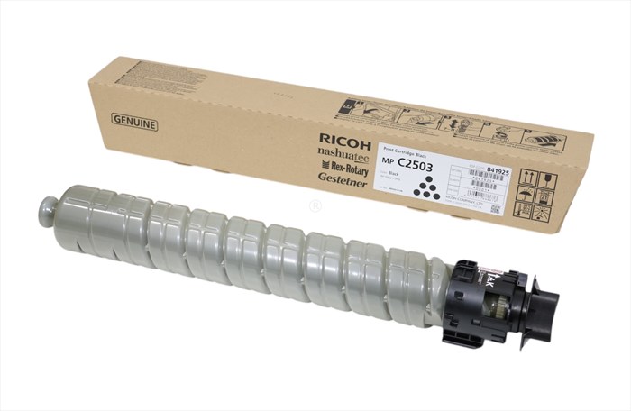 Ricoh MP C2503 Siyah Toner , MP C 2003 , C 2004 , C 2011 , C 2503 , C 2504 , 841925 , 285 GR.Orjinal