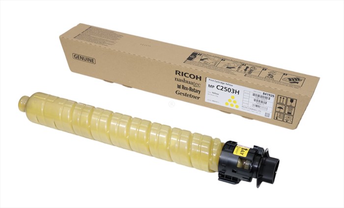 Ricoh MP C2503 H Sarı Toner , MP C 2003 , C 2004 , C 2011 , C 2503 , C 2504 H , 841926 , 218 GR. Orjinal