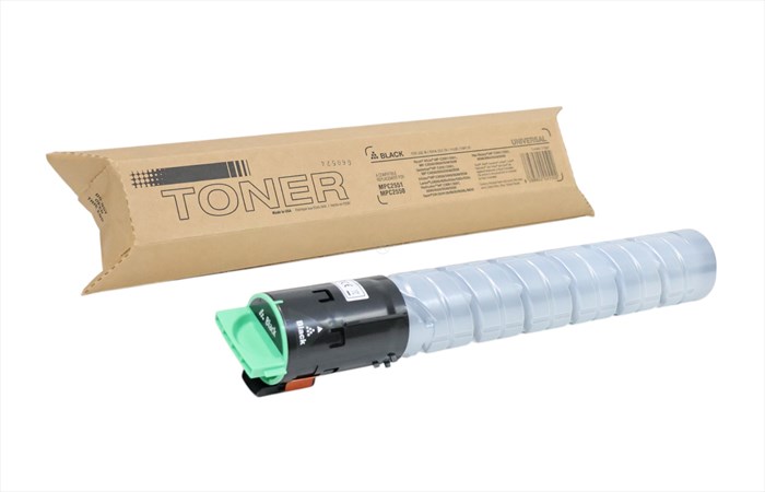 Ricoh MP C 2551 Siyah Muadil Toner , AFICIO MP C 2030 , MP C 2050 , MP C 2051 , MP C 2530 , MP C 2550 , MP C 2551 , 841587 , 842061 , 209 GR.(Made in USA)