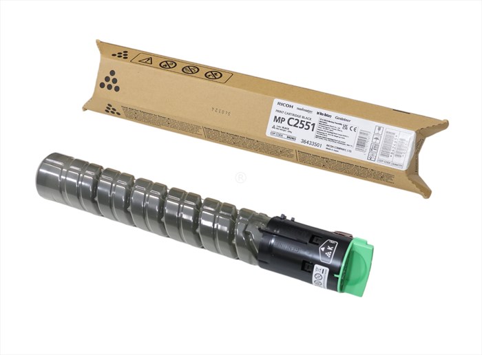 Ricoh MP C 2551 Siyah Toner , AFICIO MP C 2030 , MP C 2050 , MP C 2051 , MP C 2530 , MP C 2550 , MP C 2551 , 842061 , 209 GR , Orjinal