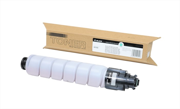 Ricoh AFICIO SP C 430 Siyah Muadil Toner , AFICIO SP C 430 , AFICIO SP C 431 , 360 Gr.(Made in USA)