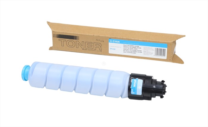 Ricoh AFICIO SP C 430 Mavi Muadil Toner , AFICIO SP C 430 , AFICIO SP C 431 , 360 Gr.(Made in USA)